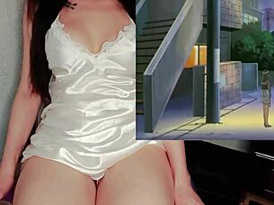 Busty Anime Waitresses in Hentai Cosplay Seduce Clients with Voluptuous Tits