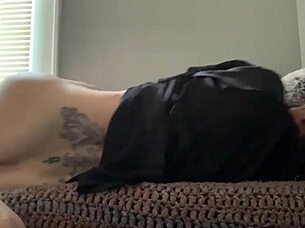 Neighbor gets ass fucked all holes filled with cum