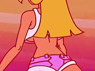 vertical pink hmv with minus 8