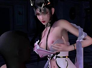 'cheating with big dick?' cute asian model gets orgasm