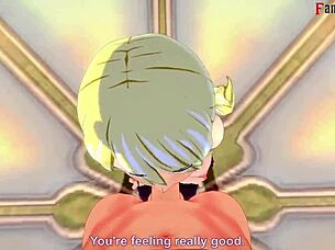 lucy heartfilia sucks dick in fairy tail fantasy on sheer cartoon