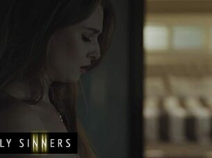 Can This Blonde Handle A Monster Cock Pounding Her Pussy Sideways?