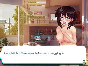 let's play with gamer girl thea and her huge tits in hentai?