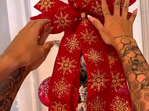 Arlecchino feels intense pleasure fucking hard in bikini on the beach.