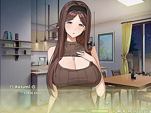 Summer Clover Harem Hentai Game Ep 3 - Blonde Nun Orgasms During Rough Blowjob!