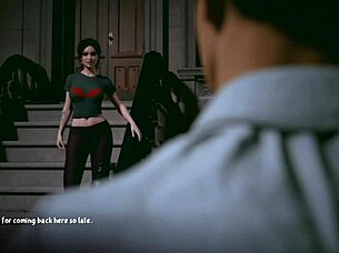 A o a academy 12 in anime hentai style.