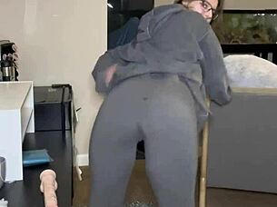 I Am Psycho Slut In Audition. Desperate For Dildo Squirting.