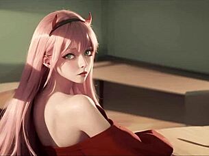 ai generated zerotwo character ready for your creative projects