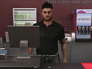 Stepsister watches movie with me in Santa County