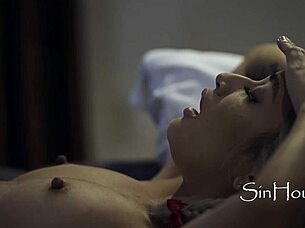 Asian lesbian in mandatory conversion therapy session 😏