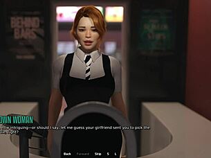 Stepsister watches movie with me in Santa County