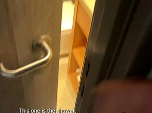 Coworker bed share turns into unexpected ass fuck