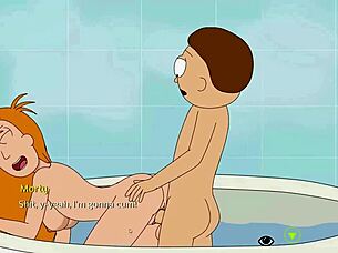 Summer Smith Blows Rick in Morty Parody Text to Speech