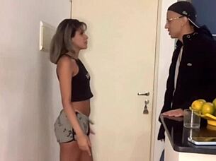 my slutty cousin wanted something different after the second fuck so i brought my black boyfriend to show her real fucking