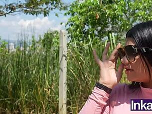 teen colombiana hates cum but swallows it anyway with disgust