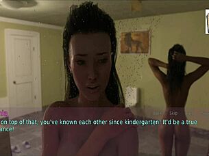 Bold Encounter Between Wife and Stepmother in Cartoon