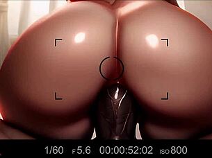 Quick Fill My Ass - Anal Creampie By Huge Black Cock