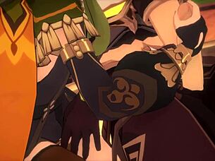 Watch Collei Get Wild in the Garden! What a Hentai Surprise!