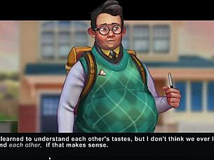 Taffy tales part 1 with big tits in anime.