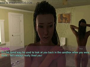 Bold Encounter Between Wife and Stepmother in Cartoon