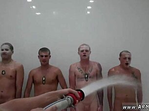 Emo Gay Hazing In Shower With Black Guy