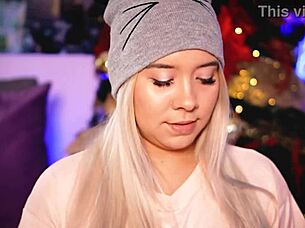 College girl with big butt teases online for cash 😏