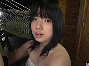 AIRI MINAMI SUCKS HER MAN'S COCK