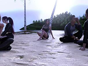 Petite redhead blowjob pov