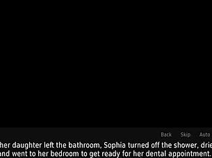 Bold Encounter Between Wife and Stepmother in Cartoon