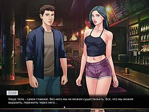 Our Red String Hentai Slut Sucks Cock And Rides In Cowgirl