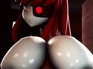 Flexi lesbian gymnast gets stretched by her girlfriend during workout