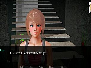 kandy kane sucks deepthroat as a big tit slut