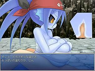 Imp with big tits in intriguing scene.