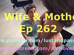 Jealous stepmom and MILF stepaunt take turns blowing me