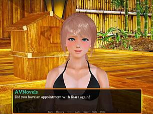 exploring my new family in this erotic game