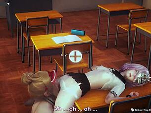 i love this hentai uniform scene so much