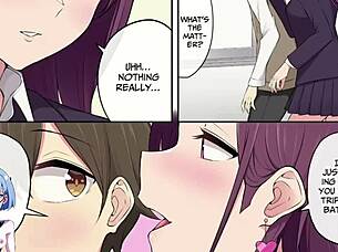 why do gals gather at imaizumi's house episode 7?