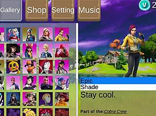 Fortnite parody sex scene gallery part 01 with big tits and cute teen.