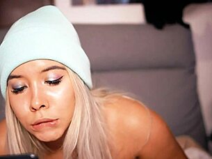 Gorgeous Euro Dp Banged By Two Big Cocks