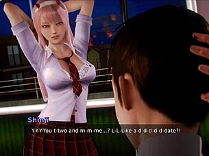 Academy 196 game anime hentai adventure story