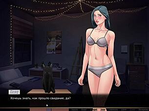 Our Red String Hentai Slut Sucks Cock And Rides In Cowgirl