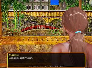 exploring my new family in this erotic game