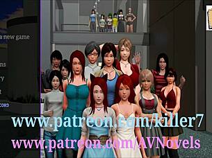 kandy kane sucks deepthroat as a big tit slut