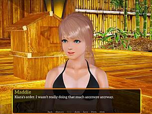 exploring my new family in this erotic game