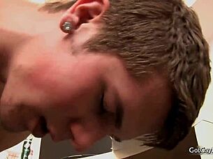 Kelan Carr fucks Preston's ass at the office