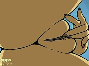 Scott Pilgrim fucks her hard in this horny hentai scene.