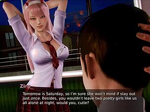 Academy 196 game anime hentai adventure story