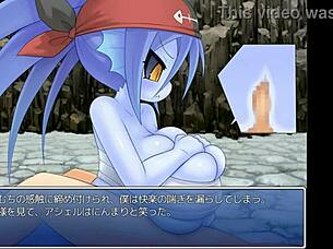 Imp with big tits in intriguing scene.