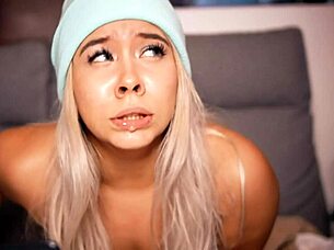 Gorgeous Euro Dp Banged By Two Big Cocks