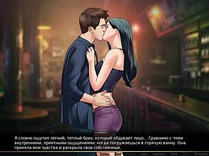 Our Red String Hentai Slut Sucks Cock And Rides In Cowgirl